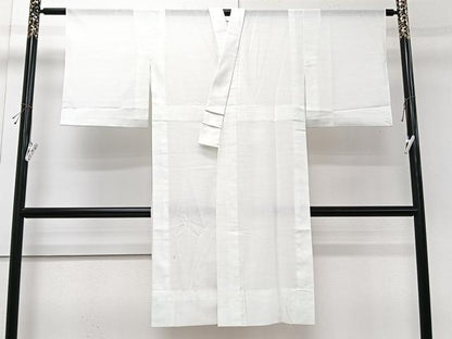 平和屋着物＊夏物　洗える最高級着物　＜英＞はなぶさ謹製　長襦袢　絽　変わり縞　洗える着物　CABI3927xi