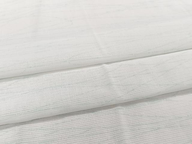 平和屋着物＊夏物　洗える最高級着物　＜英＞はなぶさ謹製　長襦袢　絽　変わり縞　洗える着物　CABI3927xi