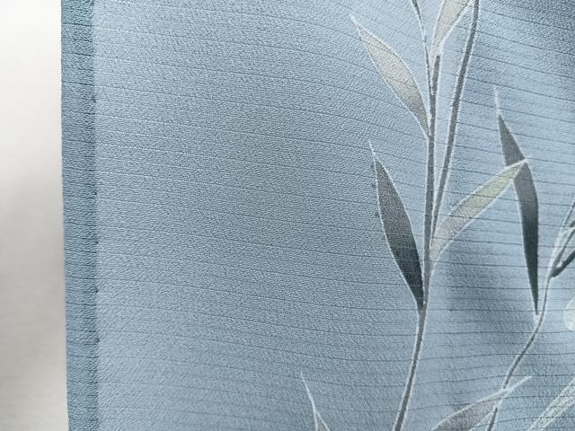 平和屋着物＊夏物　訪問着　絽ちりめん　枝草花文　暈し染め　洗える着物　CABI3936xi