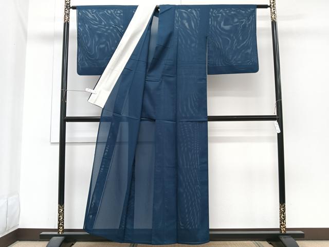 平和屋着物＊夏物　色無地　絽　褐返色　洗える着物　CABI3950xi