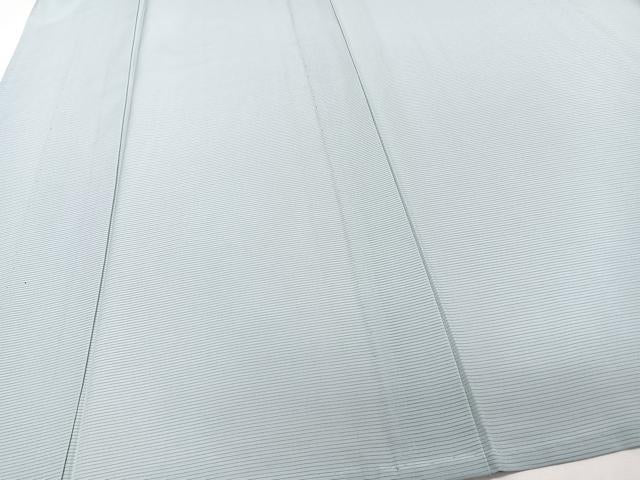 平和屋着物＊夏物　色無地　絽　水色　正絹　逸品　CABI3962xi
