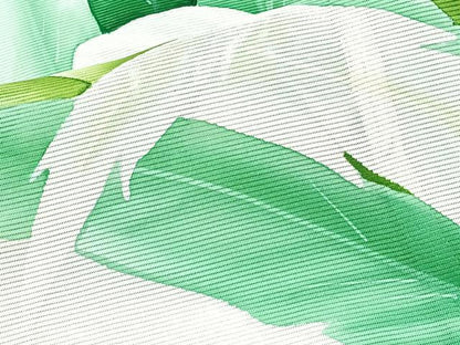 平和屋着物＊夏物　訪問着　絽　手描き　草文　正絹　逸品　CABI3969xi
