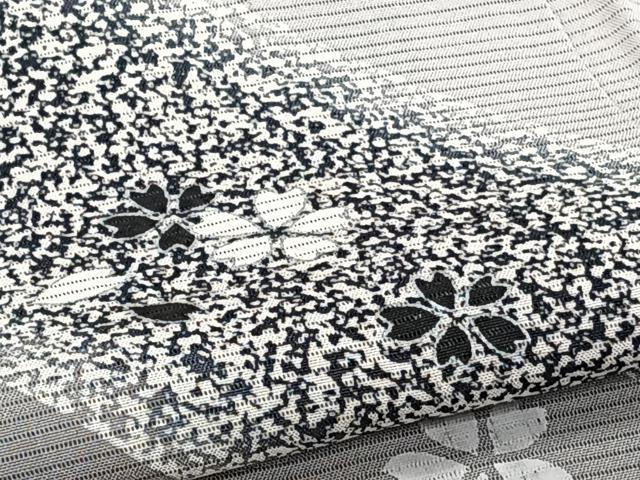 平和屋着物＊夏物　訪問着　絽　舞花文　正絹　逸品　CABI3970xi