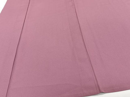 平和屋着物＊夏物　色無地　絽　浅蘇芳色　正絹　逸品　CABI3972xi