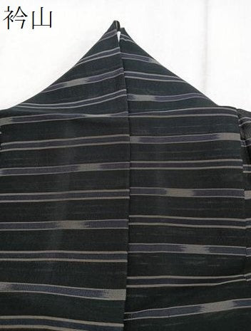 平和屋着物＊夏物　本場琉球絣　夏琉球　横段文　正絹　逸品　CABI3978xi