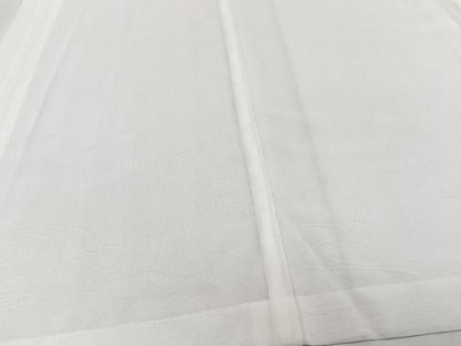 平和屋着物＊夏物　長襦袢　雲取り流水紋紗　白色　洗える着物　CABI3984xi