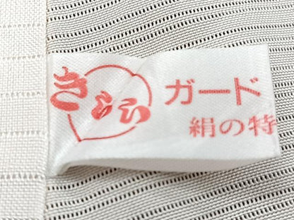 平和屋着物＊中国三大刺繍　スワトウ刺繍　総刺繍　夏物　訪問着　変わり絽　地紙鴛鴦草花文　金彩　正絹　逸品　CABI3990xi