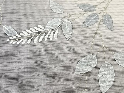 平和屋着物＊夏物　訪問着　枝垂れ草花紋絽　暈し染め　金銀彩　正絹　逸品　CABI3992xi