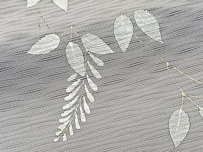 平和屋着物＊夏物　訪問着　枝垂れ草花紋絽　暈し染め　金銀彩　正絹　逸品　CABI3992xi