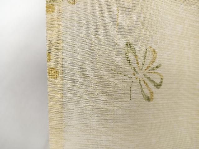 平和屋着物＊夏物　訪問着　絽　花鳥文　正絹　逸品　CABI3993xi