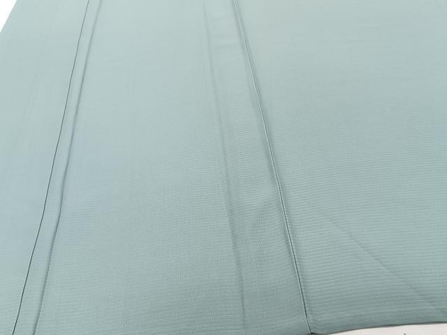 平和屋着物＊夏物　色無地　千草色　正絹　逸品　未使用　CABI3997xi