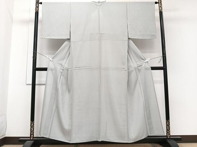 平和屋着物＊夏物　色無地　絽　蕎麦切色　正絹　逸品　未使用　CABI3999xi