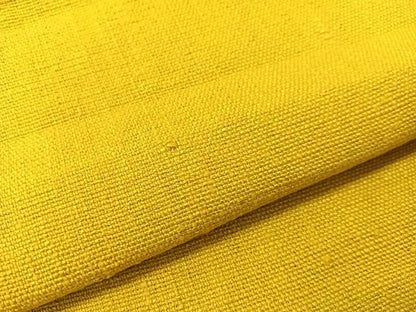 平和屋着物●八寸名古屋帯　紬地　金糸雀色　正絹　逸品　CABI4005vp