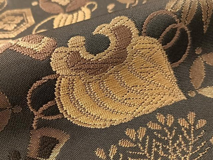 平和屋着物●全通柄　本袋帯　唐織　宝尽くし花文　金糸　正絹　逸品　CABI4013vp