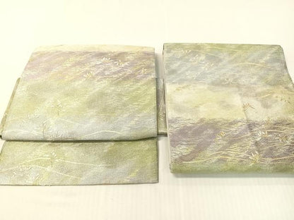 平和屋着物●つけ帯　菊霞　金糸　鈴乃屋扱い　正絹　逸品　CABI4040vp