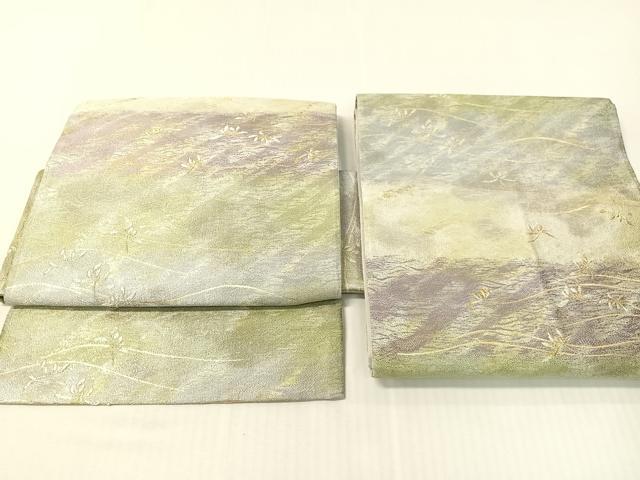 平和屋着物●つけ帯　菊霞　金糸　鈴乃屋扱い　正絹　逸品　CABI4040vp
