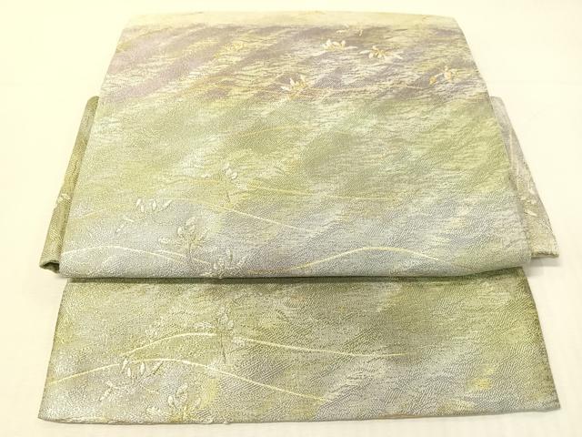 平和屋着物●つけ帯　菊霞　金糸　鈴乃屋扱い　正絹　逸品　CABI4040vp