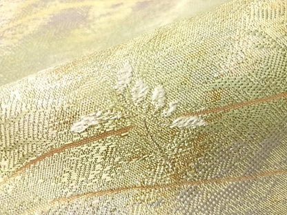 平和屋着物●つけ帯　菊霞　金糸　鈴乃屋扱い　正絹　逸品　CABI4040vp