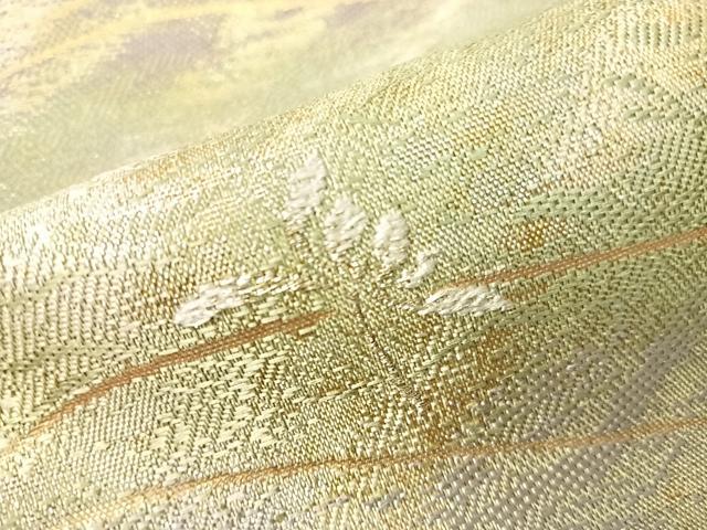 平和屋着物●つけ帯　菊霞　金糸　鈴乃屋扱い　正絹　逸品　CABI4040vp