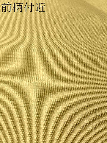 平和屋着物●九寸名古屋帯　唐織　厳島蓮唐花文様　銀糸　正絹　逸品　CABI4044vp