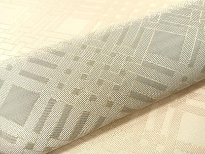 平和屋着物●織楽浅野　全通柄袋帯　網目文　金糸　正絹　逸品　CABI4050vp