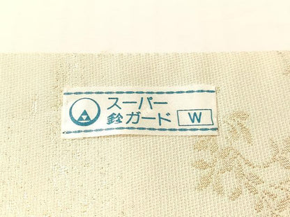 平和屋着物●両面　全通全景袋帯　百人一首　金糸　鈴乃屋扱い　正絹　逸品　CABI4067vp