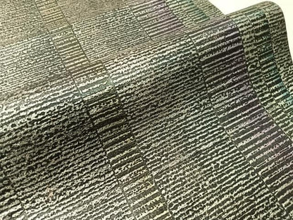 平和屋着物●六通柄袋帯　金唐革　霞間道　正絹　逸品　CABI4071vp