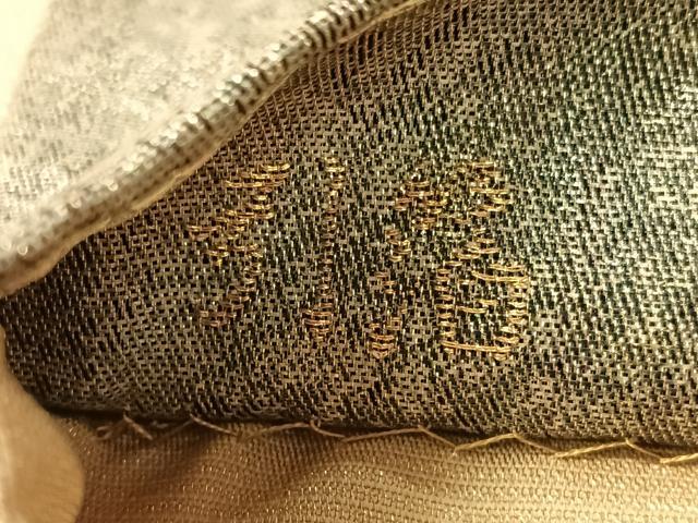 平和屋着物●螺鈿作家　藤本隆士　太鼓柄袋帯　瓢箪　金銀彩　引箔　正絹　逸品　CABI4085vp