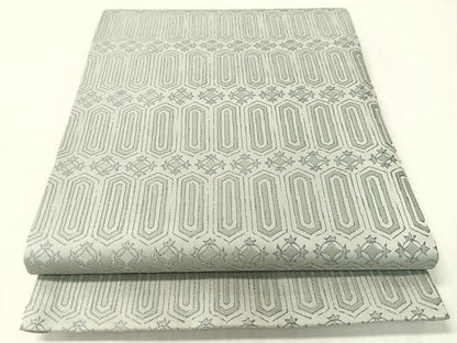 平和屋着物●全通柄袋帯　寿光織　吉祥文様　正絹　逸品　未使用　CABI4104vp