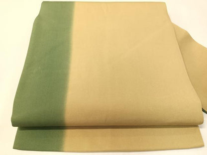 平和屋着物●塩瀬　全通柄　九寸名古屋帯　間道　正絹　逸品　CABI4173vp