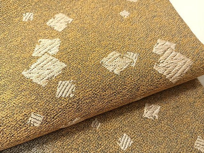 平和屋着物●九寸名古屋帯　箔散らし　金糸　やまと誂製　正絹　逸品　未使用　CABI4188vp