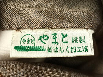 平和屋着物●九寸名古屋帯　箔散らし　金糸　やまと誂製　正絹　逸品　未使用　CABI4188vp