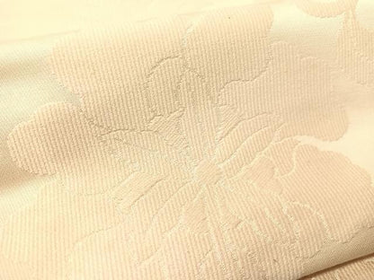 平和屋着物●つけ帯　更紗唐草文　肌色　正絹　逸品　CABI4200vp