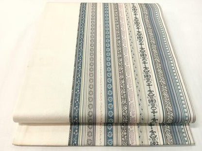 平和屋着物●本場筑前博多織　両面　全通柄京袋帯　花間道　正絹　逸品　CABI4203vp