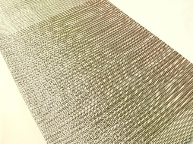 平和屋着物●太鼓柄袋帯　組織　霞文　正絹　逸品　CABI4259vp