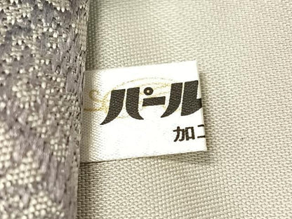 平和屋着物●六通柄袋帯　静奈美調小葵地紋　金糸　正絹　逸品　未使用　CABI4262vp