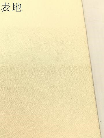 平和屋着物●人間国宝・羽田登喜男　九寸名古屋帯　草花文　鬼しぼ縮緬　正絹　逸品　CABI4286vp