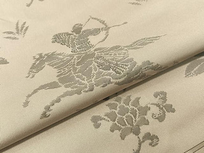 平和屋着物●九寸名古屋帯　狩猟文　正絹　逸品　CABI4287vp
