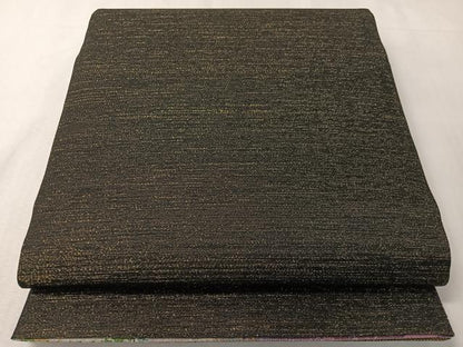 平和屋着物●両面　太鼓柄袋帯　作家物　霞文　金銀糸　正絹　逸品　未使用　CABI4308vp