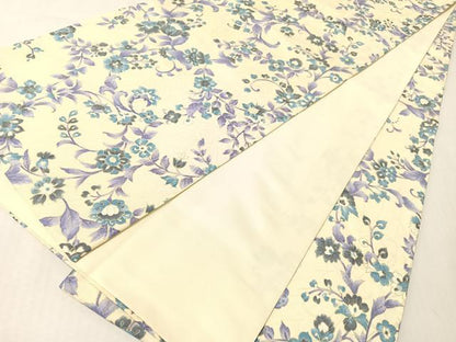 平和屋着物●全通柄京袋帯　更紗唐草文　乱菊地紋　金彩　正絹　逸品　CABI4313vp