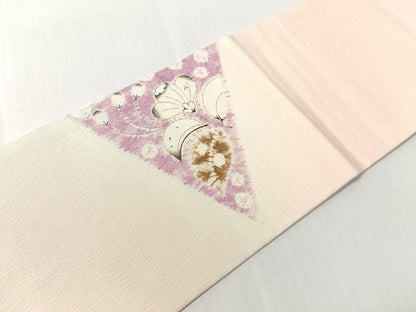 平和屋着物●日本工芸会正会員　絞りの小倉　辻が花の建亮　小倉建亮　九寸名古屋帯　辻が花　手描き　正絹　逸品　CABI4317vp