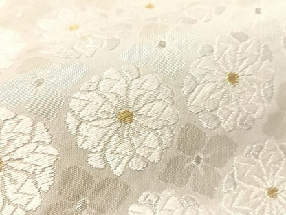 平和屋着物●六通柄袋帯　有職唐織　花尽くし　金銀糸　正絹　逸品　CABI4329vp