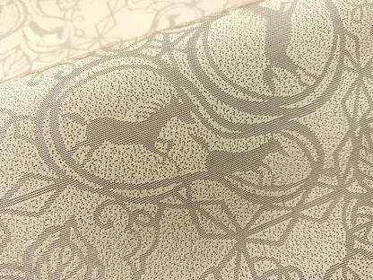 平和屋着物●人間国宝　南部芳松　突彫り　全通柄袋帯　創作絵図　瓢箪に駒　正絹　逸品　CABI4330vp