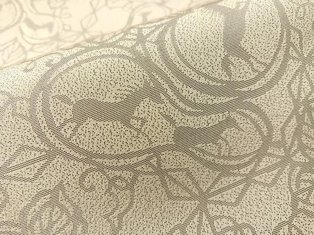 平和屋着物●人間国宝　南部芳松　突彫り　全通柄袋帯　創作絵図　瓢箪に駒　正絹　逸品　CABI4330vp