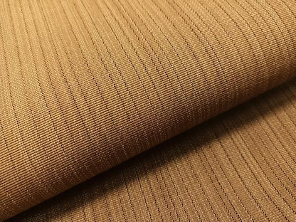 平和屋着物▽両面　全通柄袋帯　スリーシーズン　春夏秋　絞り　よろけ縞　正絹　逸品　未使用　CABI4358vp