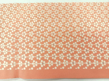 平和屋着物◎全通柄　九寸名古屋帯　舞花文　正絹　逸品　未使用　CABI4429nb