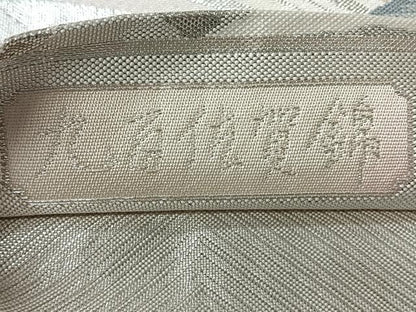 平和屋着物◎九百佐賀錦　六通柄袋帯　うたげ　金銀糸　正絹　逸品　CABI4468nb