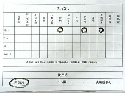 平和屋着物◎塩瀬　九寸名古屋帯　作家物　手描き　笹竹文　正絹　逸品　未使用　CABI4532nb