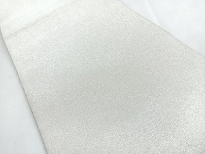 平和屋着物◎全通柄袋帯　ワンポイント　松　銀糸　正絹　逸品　CABI4620nb