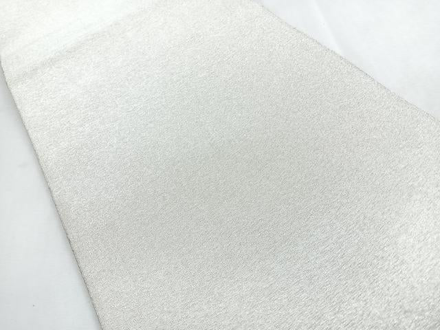 平和屋着物◎全通柄袋帯　ワンポイント　松　銀糸　正絹　逸品　CABI4620nb